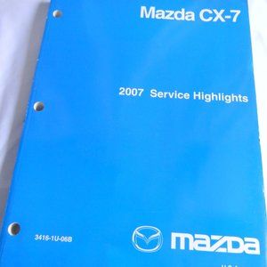 2007 Mazda CX-7 Service Highlights